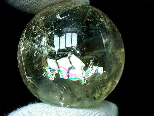 AAA級【金運UP】天然シトリン丸玉B84D1/65D08A 高品質厳選一点物