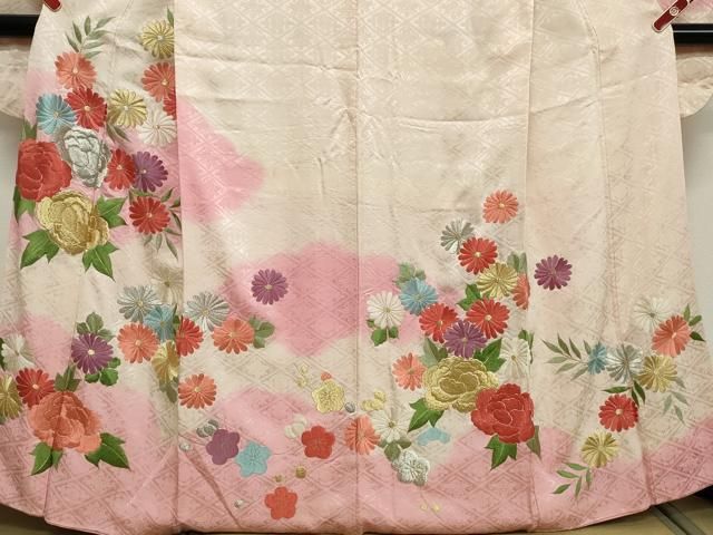 平和屋着物○豪華振袖 花蝶文 金彩 正絹 逸品 DAAV1256tw 平和屋着物