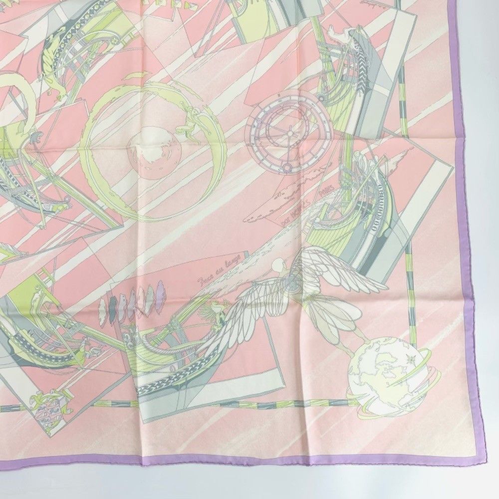 エルメス　HERMES 　スカーフ　カレ90　沖に向かって エルメス カレ90 沖に向かって Face au large スカーフ シルク