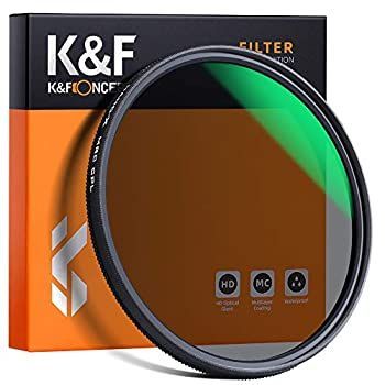 K-F Concept 46mm PLフィルター 高透過率 28層ナノコーティング サーキュラー コントラスト 反射調整レンズフィルター 撥水防塵円偏光フィルター