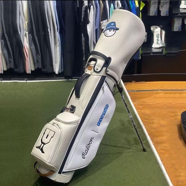 マルボンゴルフMalbon golf UNDEFETEDキャディバッグ マルボン アンディフィーテッド × マルボン ゴルフバッグキャディーバッグ