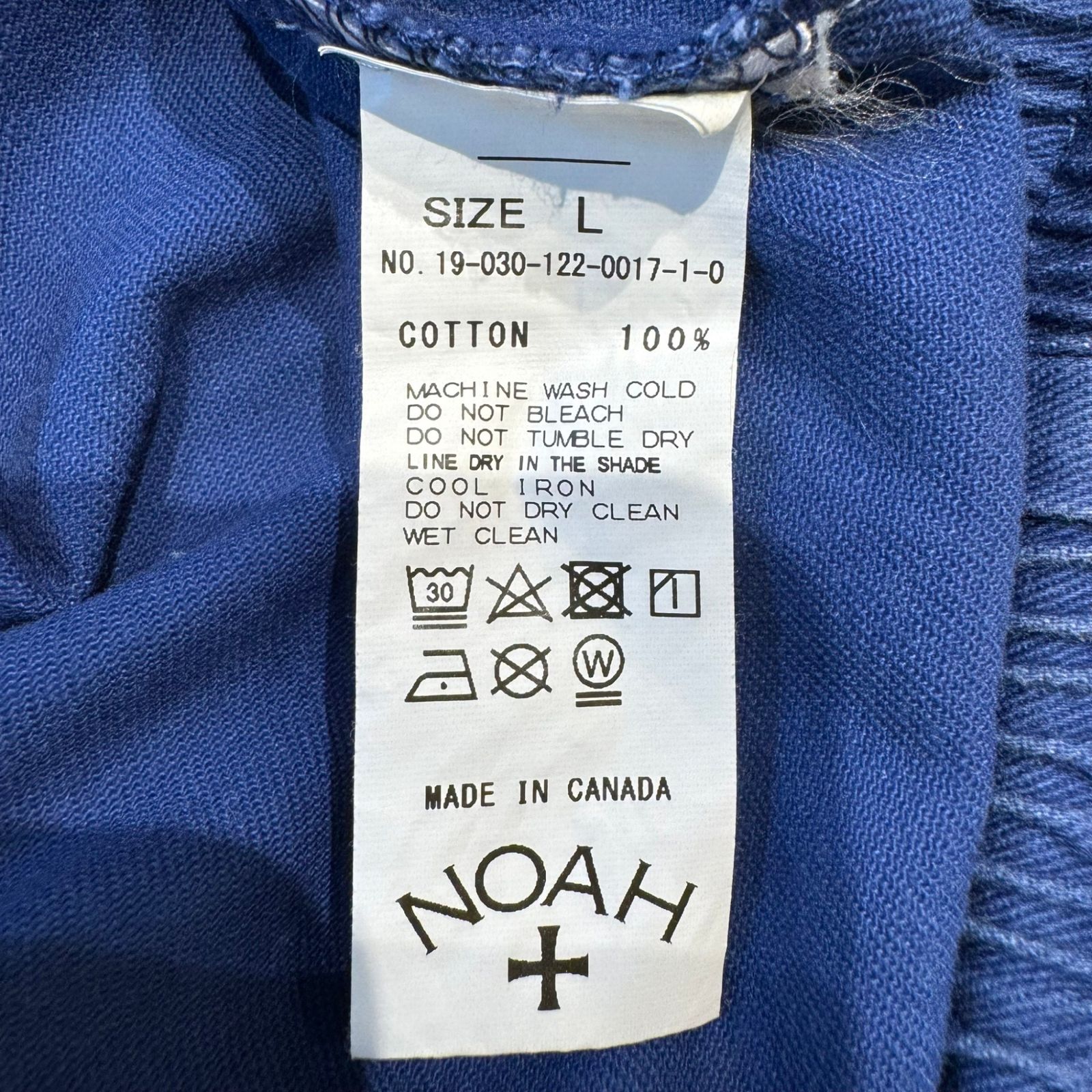 NOAH (ノア) ② 19030122001710 Front Pocket Short メンズ ブルー L