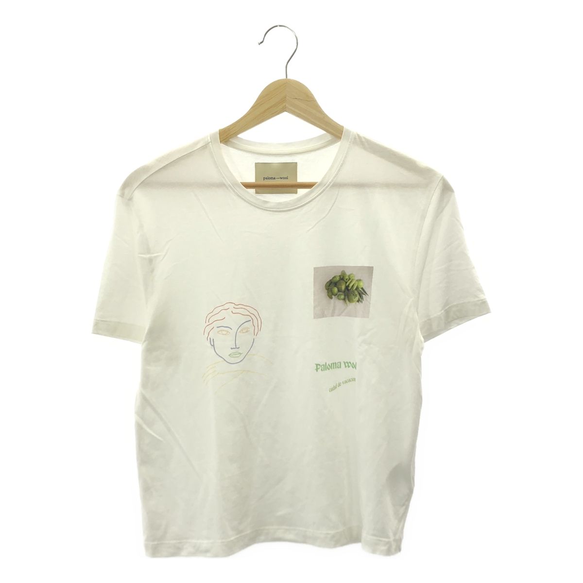 paloma wool パロマ ウール　プリント Tシャツ ショート　ポルトガル paloma wool パロマ ウール プリント Tシャツ ショート