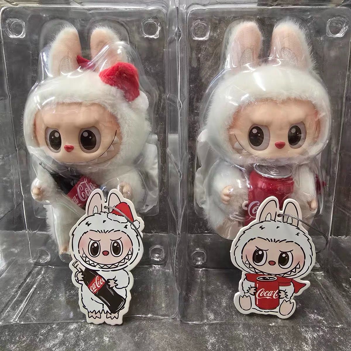 最も 割引 MART POP LABUBU 【2ピース FACTOR SHAKE+HAPPY SURPRISE ラブブ ぬいぐるみ