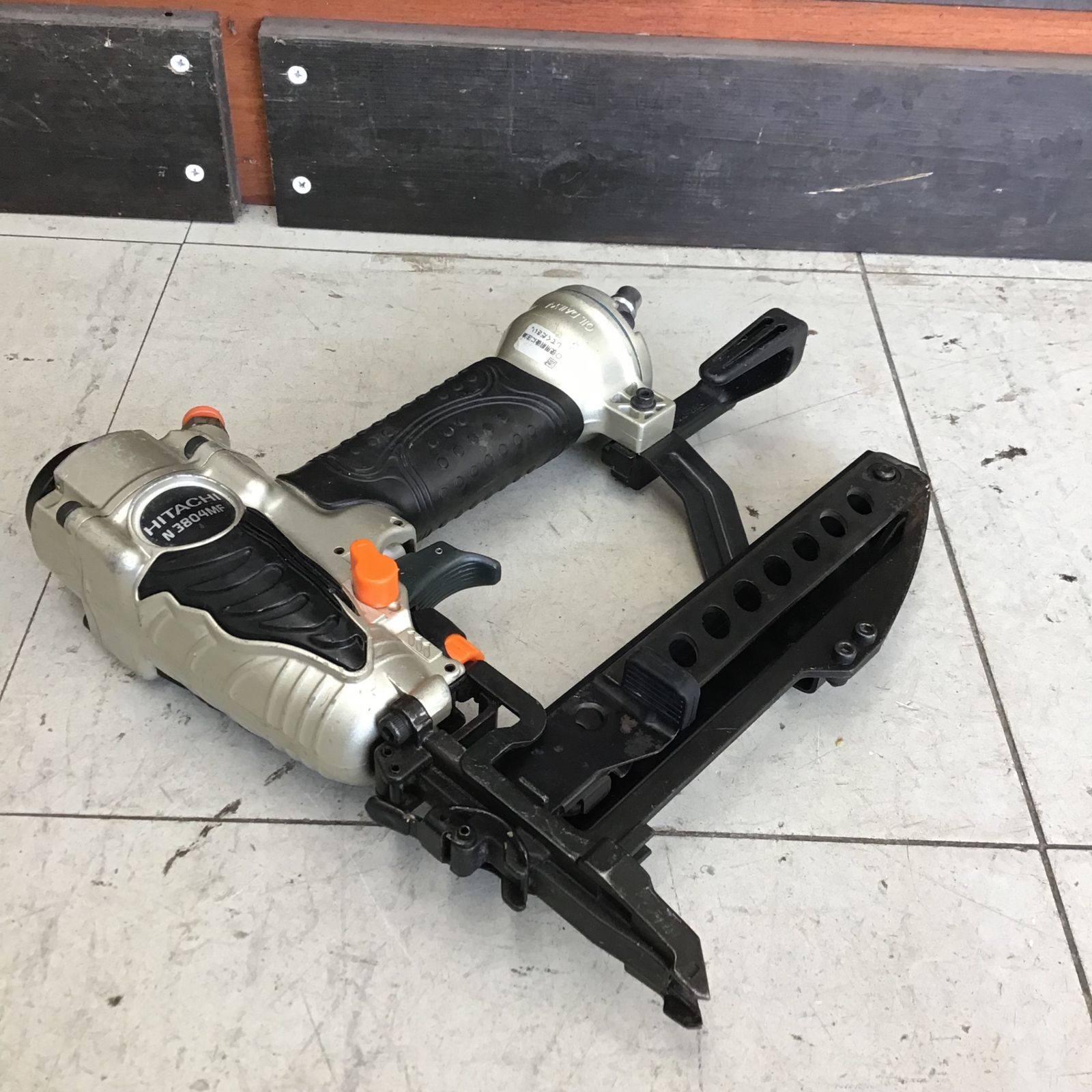 現状品】ハイコーキ/HIKOKI ※旧:日立工機 常圧フロアタッカ N3804MF 