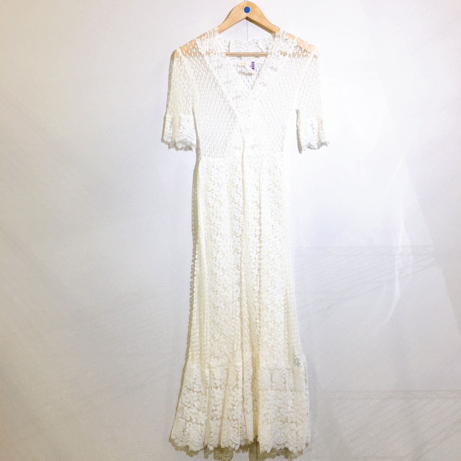 美品maje マージュデザインロングワンピース