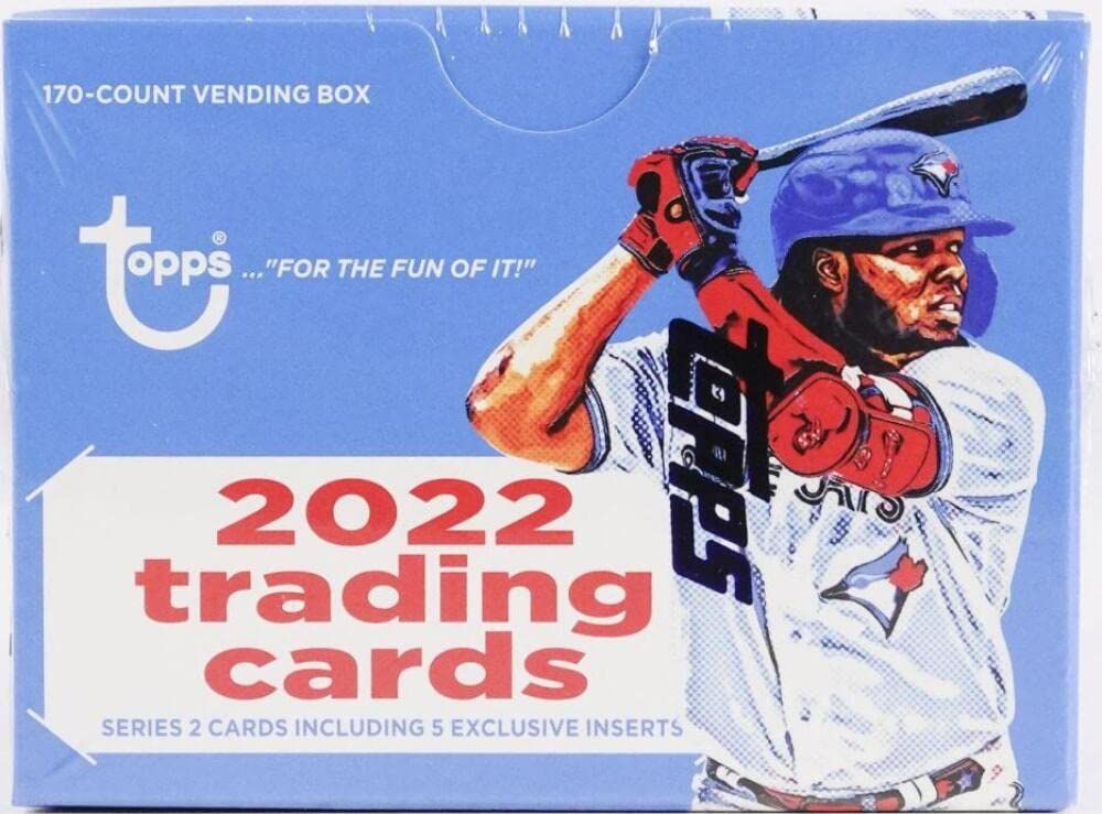 MLB 2022 Topps Series 2 Baseball Card Vending Hobby Box トップス