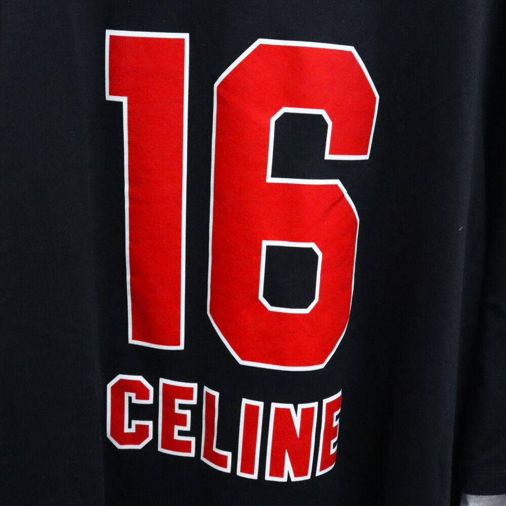 CELINE (セリーヌ) 23SS 16 Skater Tee in Cotton Jersey 16スケーター