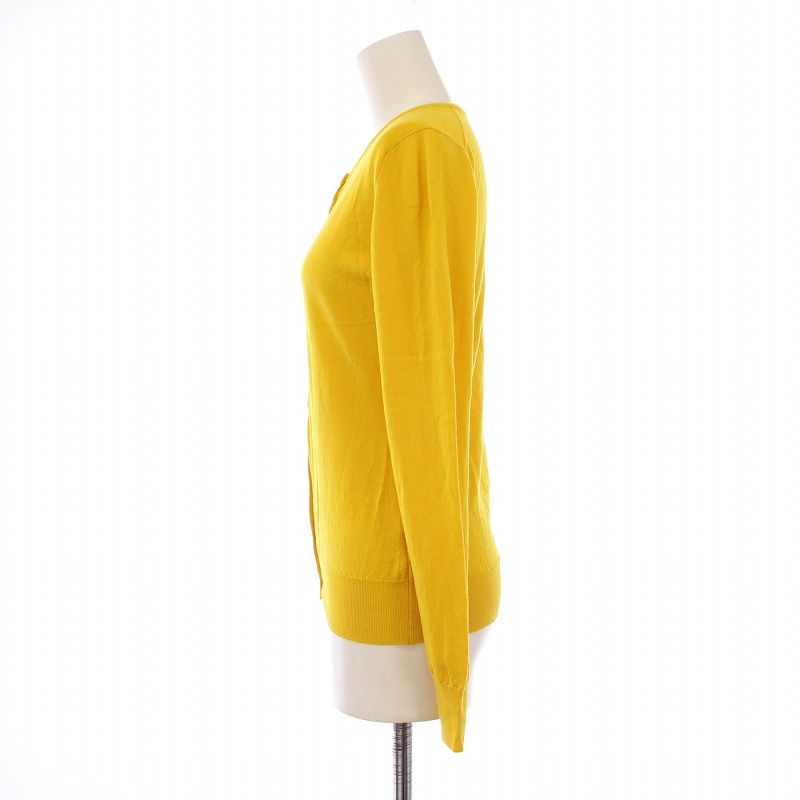 JOHN SMEDLEY ジョンスメドレー カーディガン 黄 4119425E0055 中古・古着通販】JOHN SMEDLEY (ジョンスメドレー) カーディガン