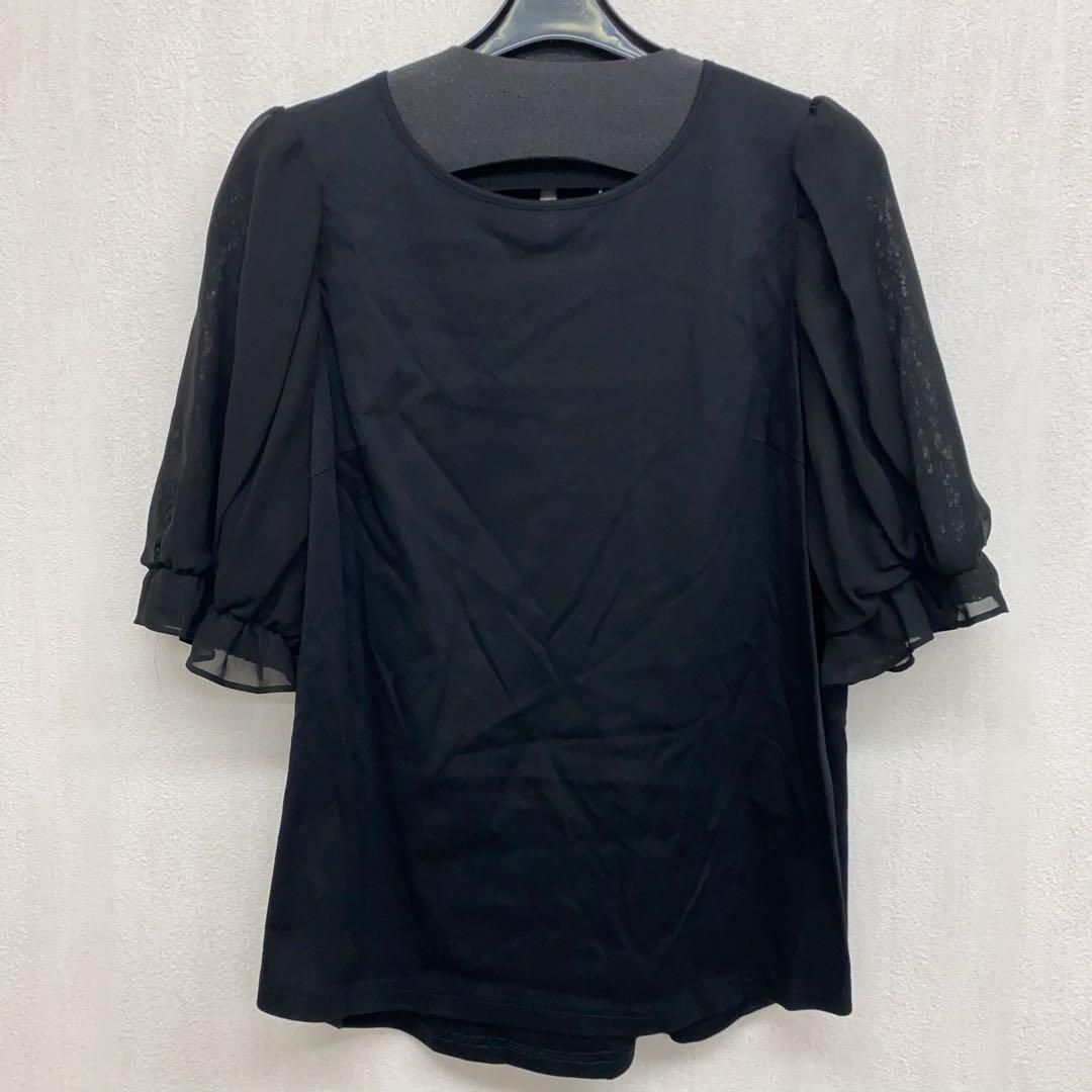 m4918 ローズティアラ Rose Tiara レース袖 切り替カットソー