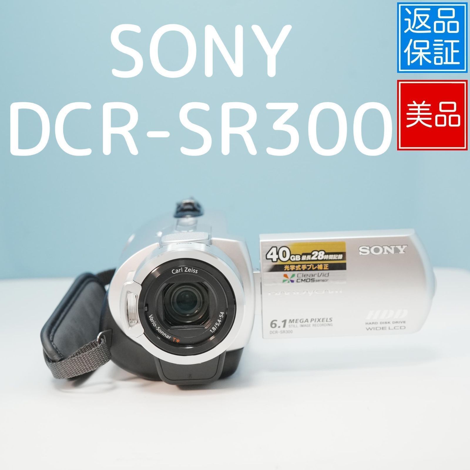 SONY DCR-SR300 ビデオカメラ a5252