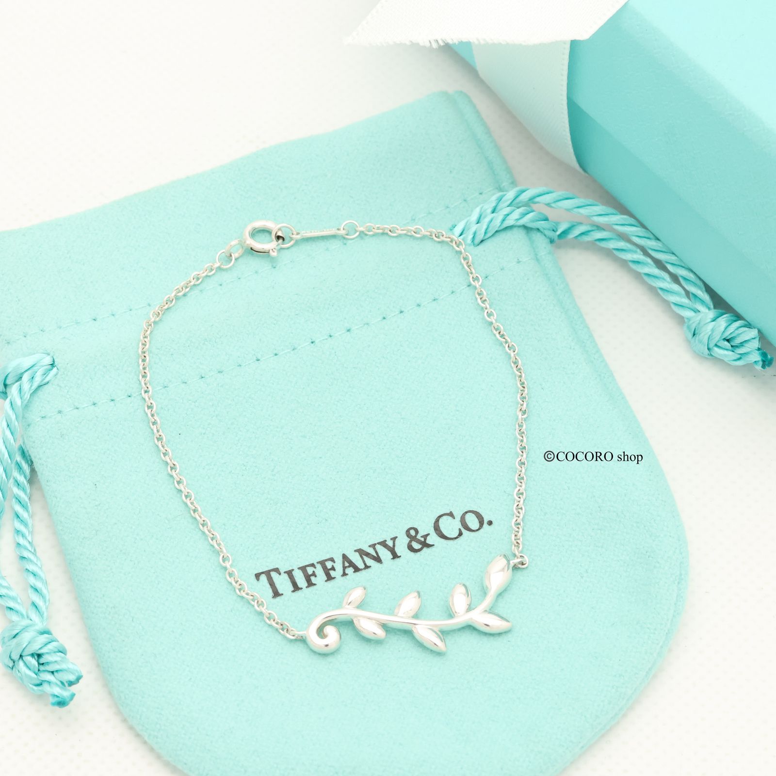 美品】ティファニー TIFFANY&Co. パロマピカソ オリーブ リーフ