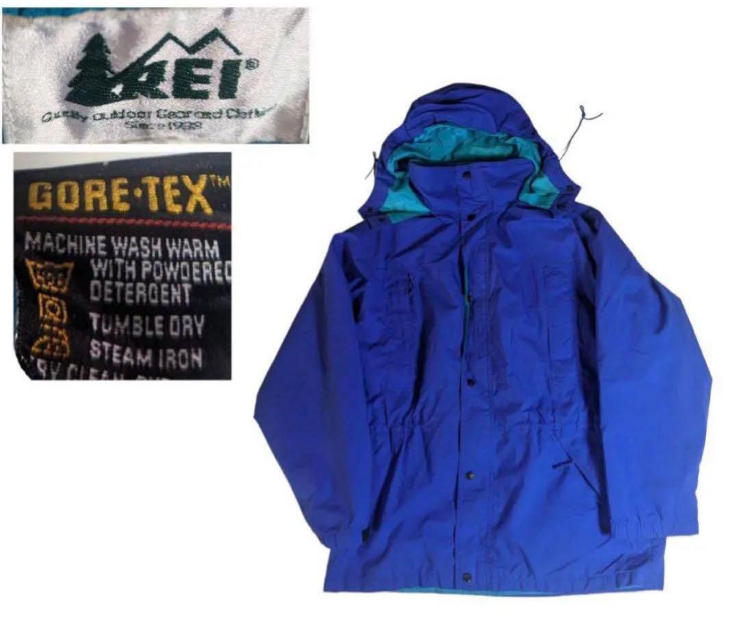 80s 90s USA古着 REI ゴアテックスマウンテンパーカー