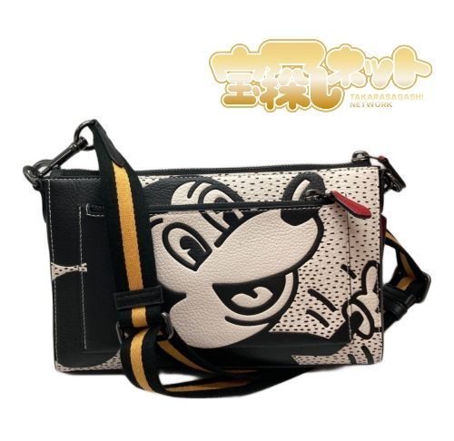 COACH × DISNEY × Keith Haring （コーチ×ディズニー×キースヘリング） ショルダーバッグ - メルカリ