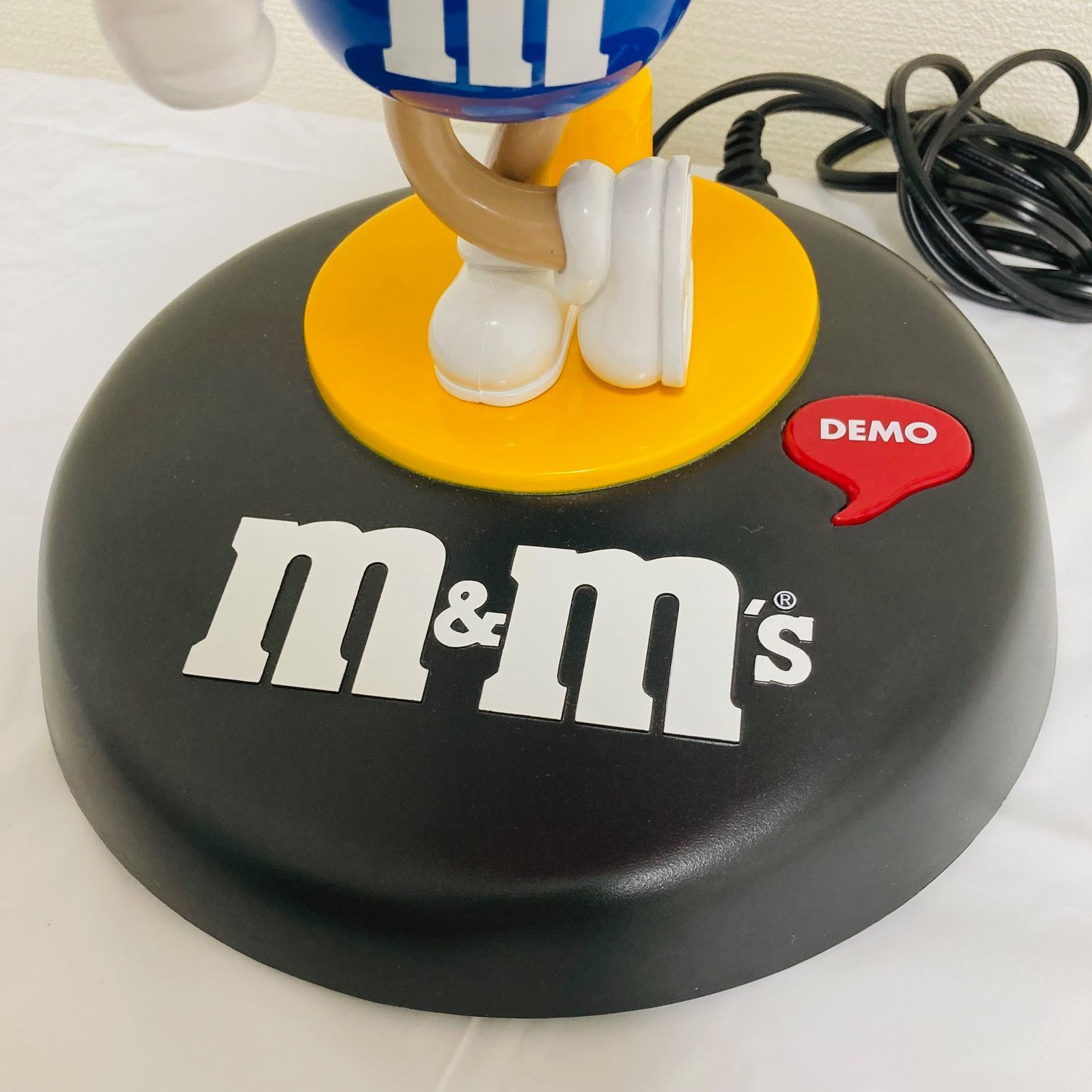 ☆ほぼ新品【m&m's エムアンドエムズ トーキング デスクライト 動作