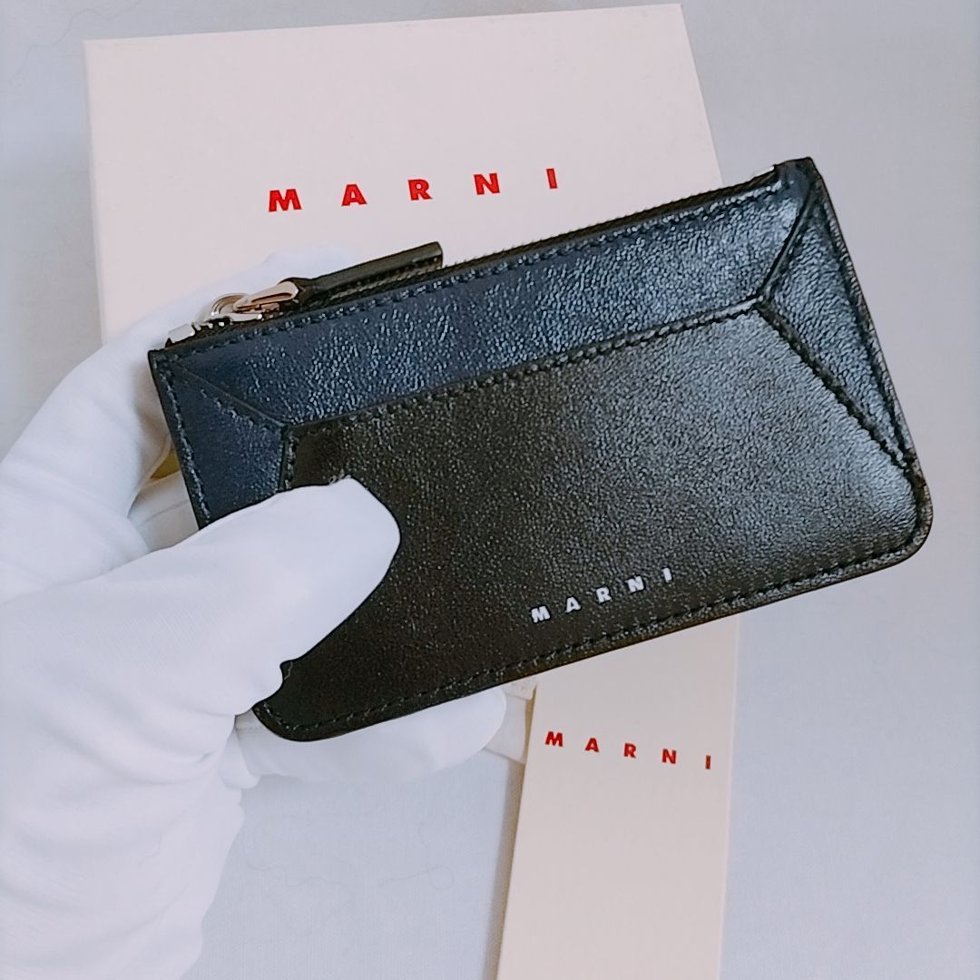新品未使用】MARNI レザーカードケース フラグメントケース マルニ 