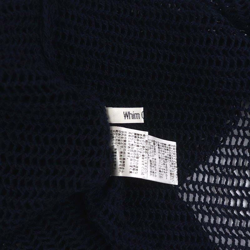 ウィムガゼット Whim Gazette 23SS メッシュプルオーバー サマー