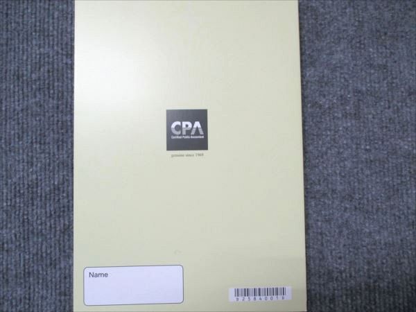 CPA会計学院 公認会計士講座 令和7年 第I回 短答式模擬試験 問題・解答解説 2025年合格目標 未使用品 019S4D CPA会計学院 令和7年第1回 短答式模擬試験 問題解答解説 2025年