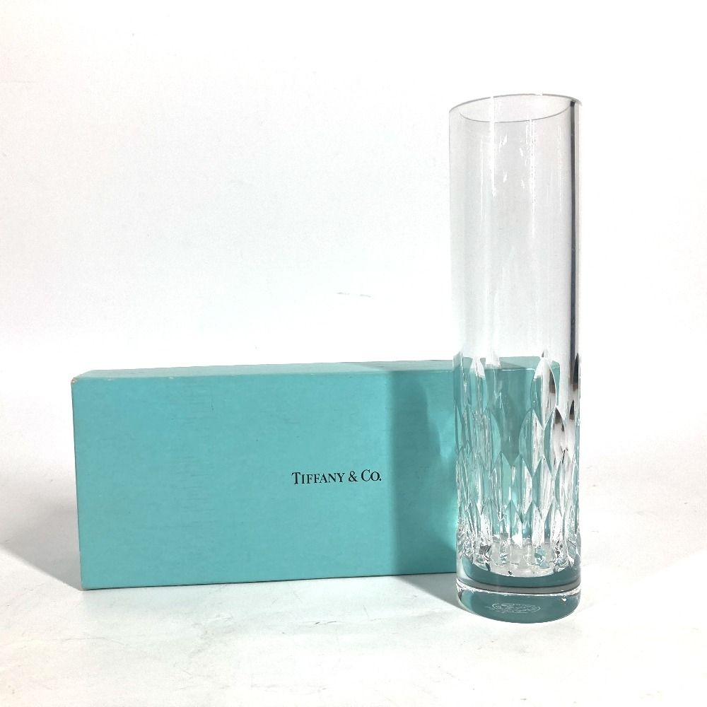 TIFFANYu0026Co. ティファニー 花瓶 一輪挿し ガラス クリア