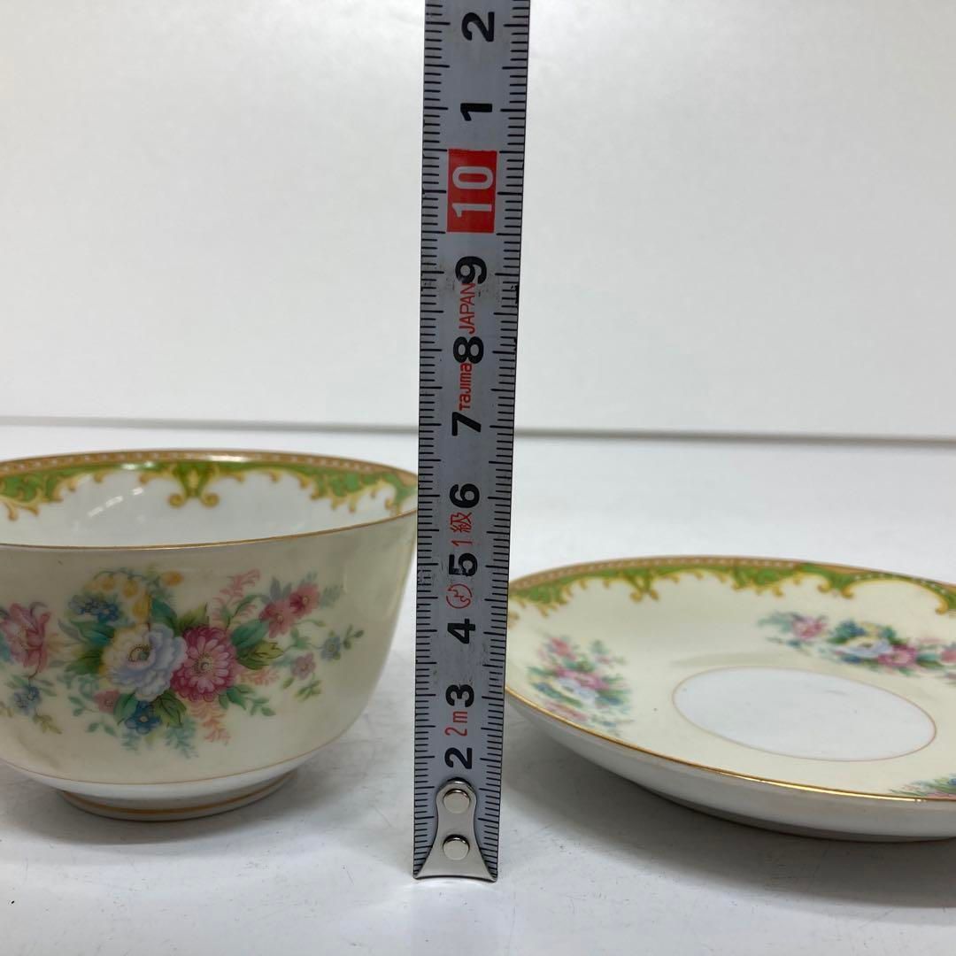 カップ＆ソーサー6客 直径10.9