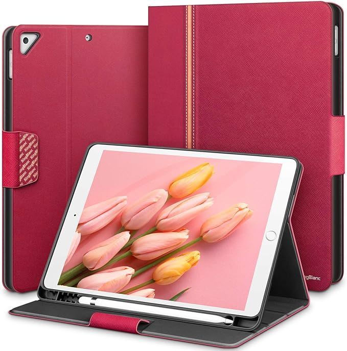【在庫処分】KingBlanc iPad Air 第3世代・iPad Pro 10.5 インチ 手帳型 ケース 2019/2017モデル対応 ペンシル収納 オートスリープ/スタンド機能 傷つけ防止 高級PUレザー製 全面保護 ペンホルダー付き 