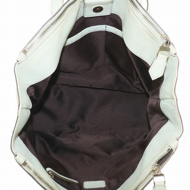 Max Mara 2514541042600MADRE001 関税送料込 マックスマーラ MAX MARA ハンドバッグ トート レザー ロゴ 型