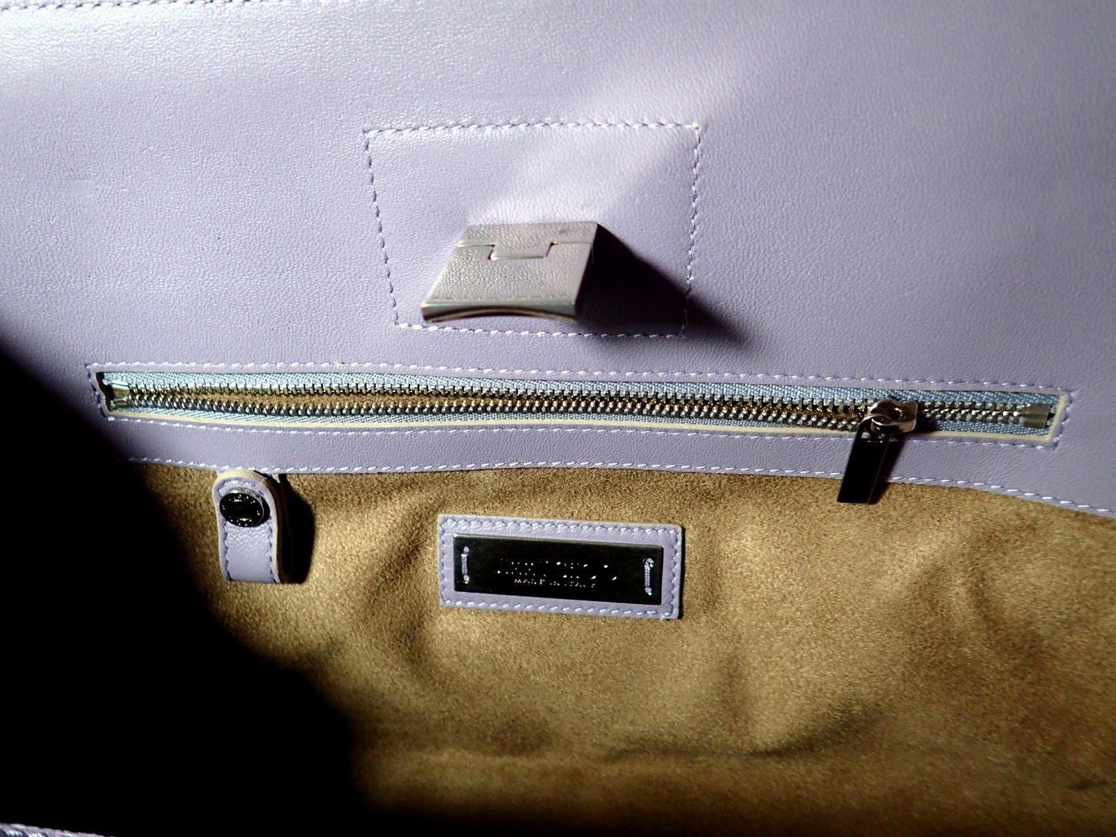 Jimmy Choo ジミーチュウ RILEY ライリー スエード/レザー トート 