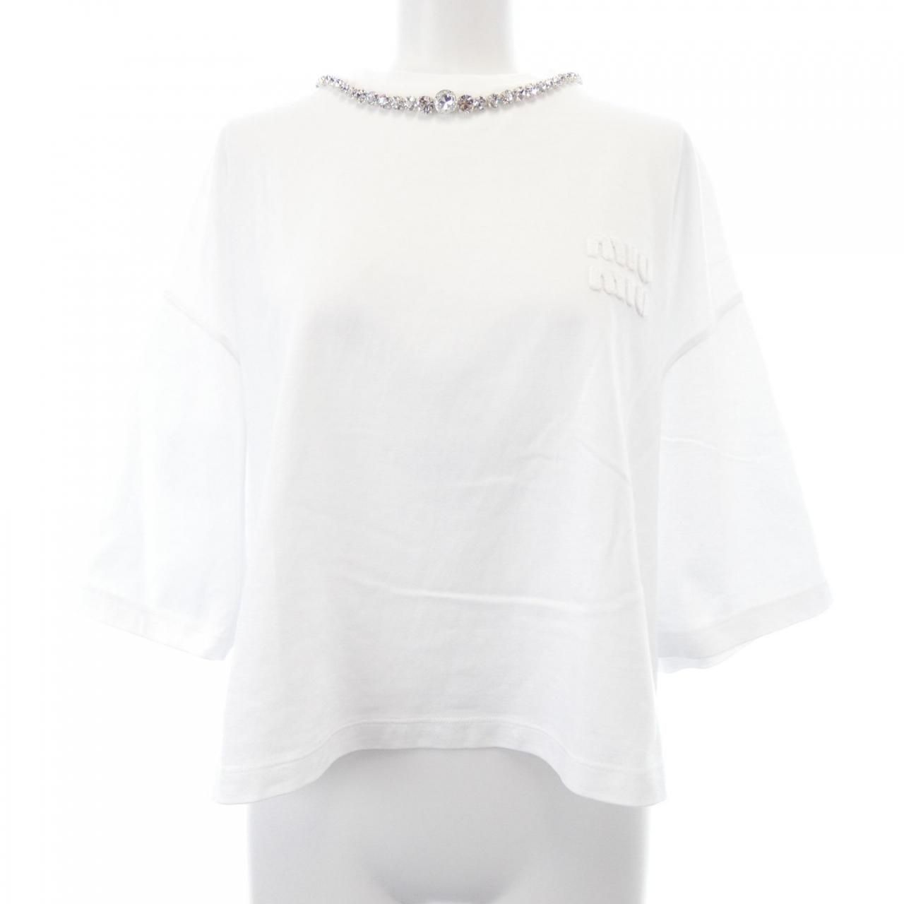 ミュウミュウ MIU MIU MJN403 11MX Tシャツ