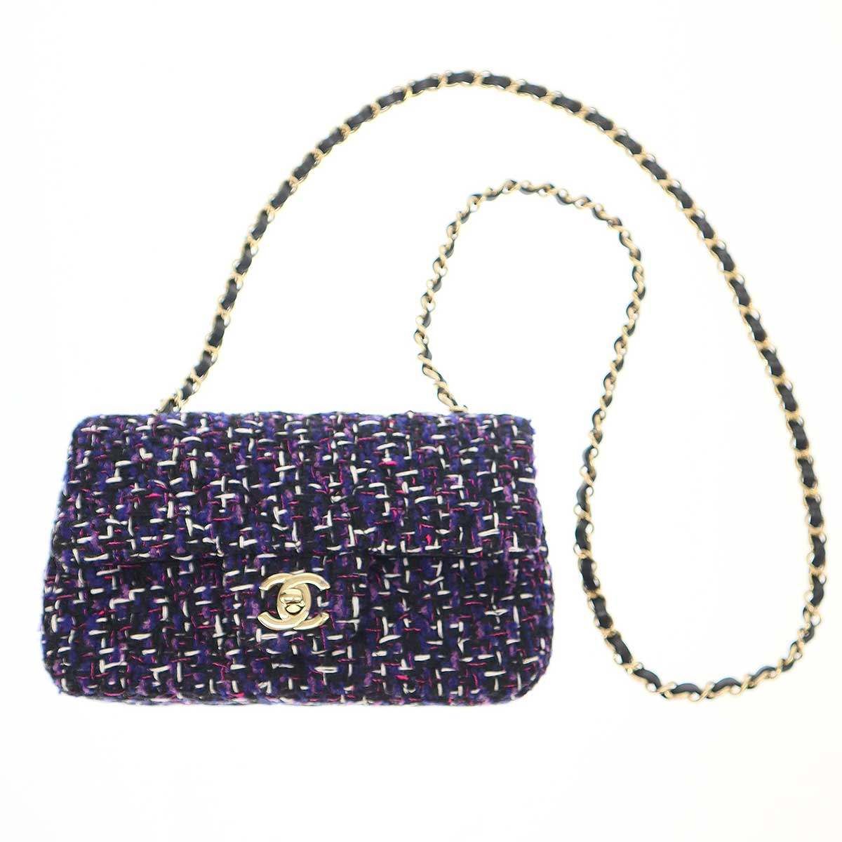 CHANEL シャネル ミニマトラッセ20 シングルフラップチェーン