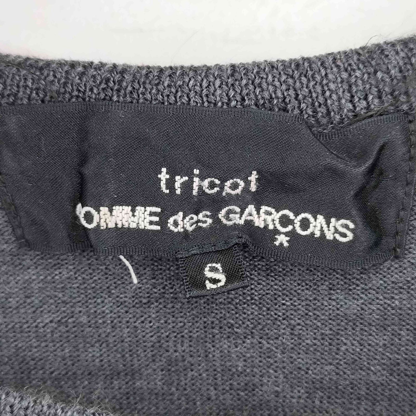 トリココムデギャルソン tricot COMME des GARCONS 襟付き