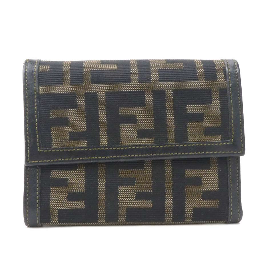 ズッカ柄がま口二つ折り財布 ヴィンテージ|フェンディ FENDI - 【公式】Rilish SELECT  VINTAGE｜ハイブランドヴィンテージの通販セレクトショップ