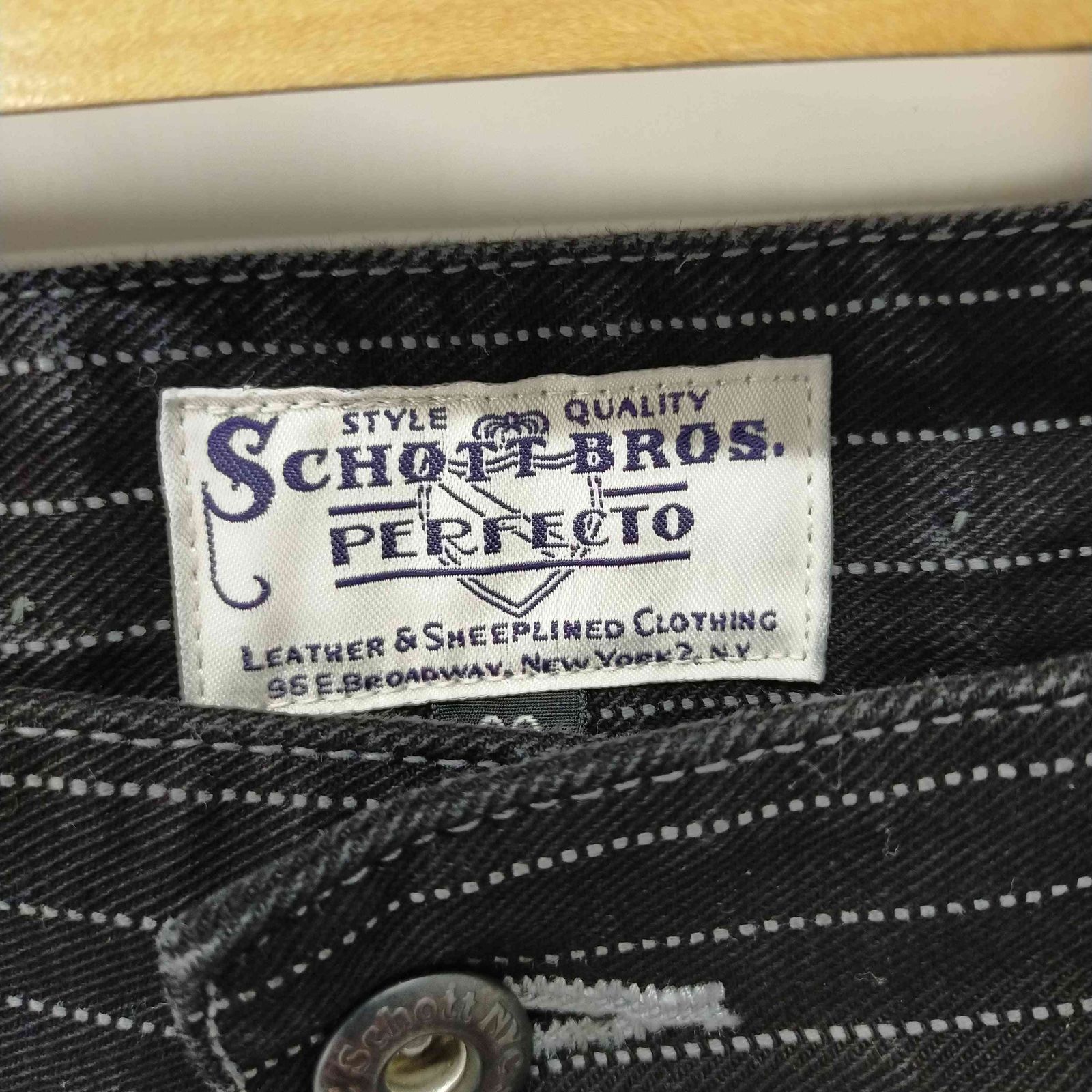ショット SCHOTT BROS OLD HICKORY DENIM PANTS オールドヒッコリー 