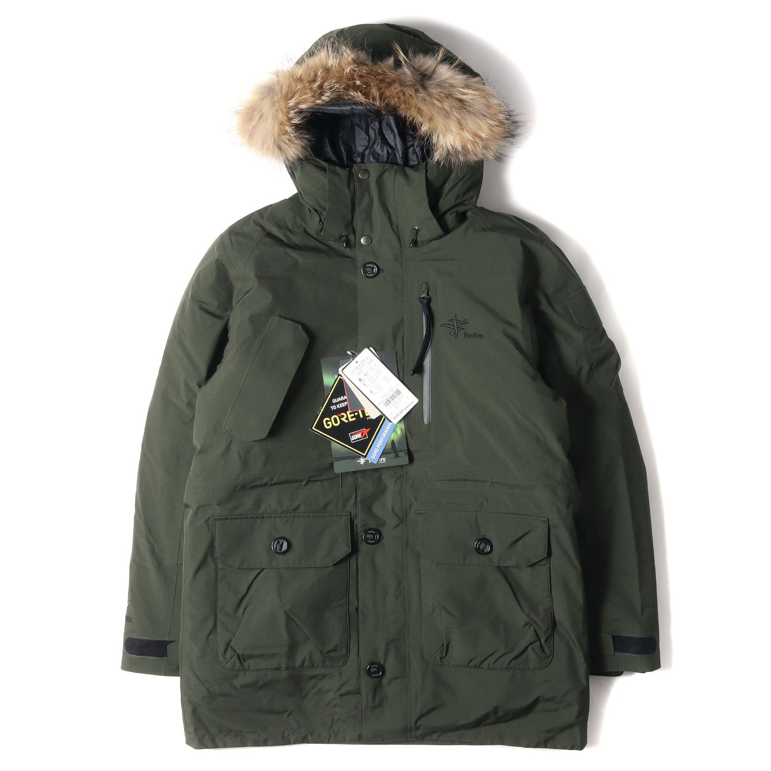 新品 Foxfire フォックスファイヤー ダウン ジャケット サイズ:XL GORE 
