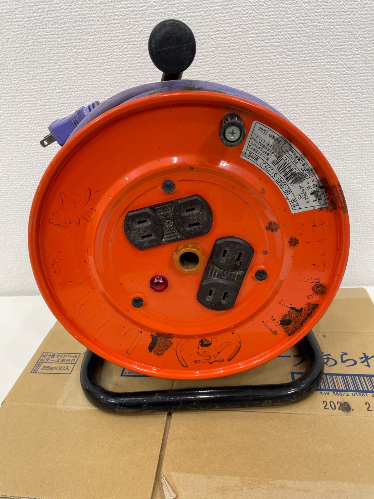 A【中古】電工ドラム 125V 30m NR-304D-S ソフトン 屋内型 - shop