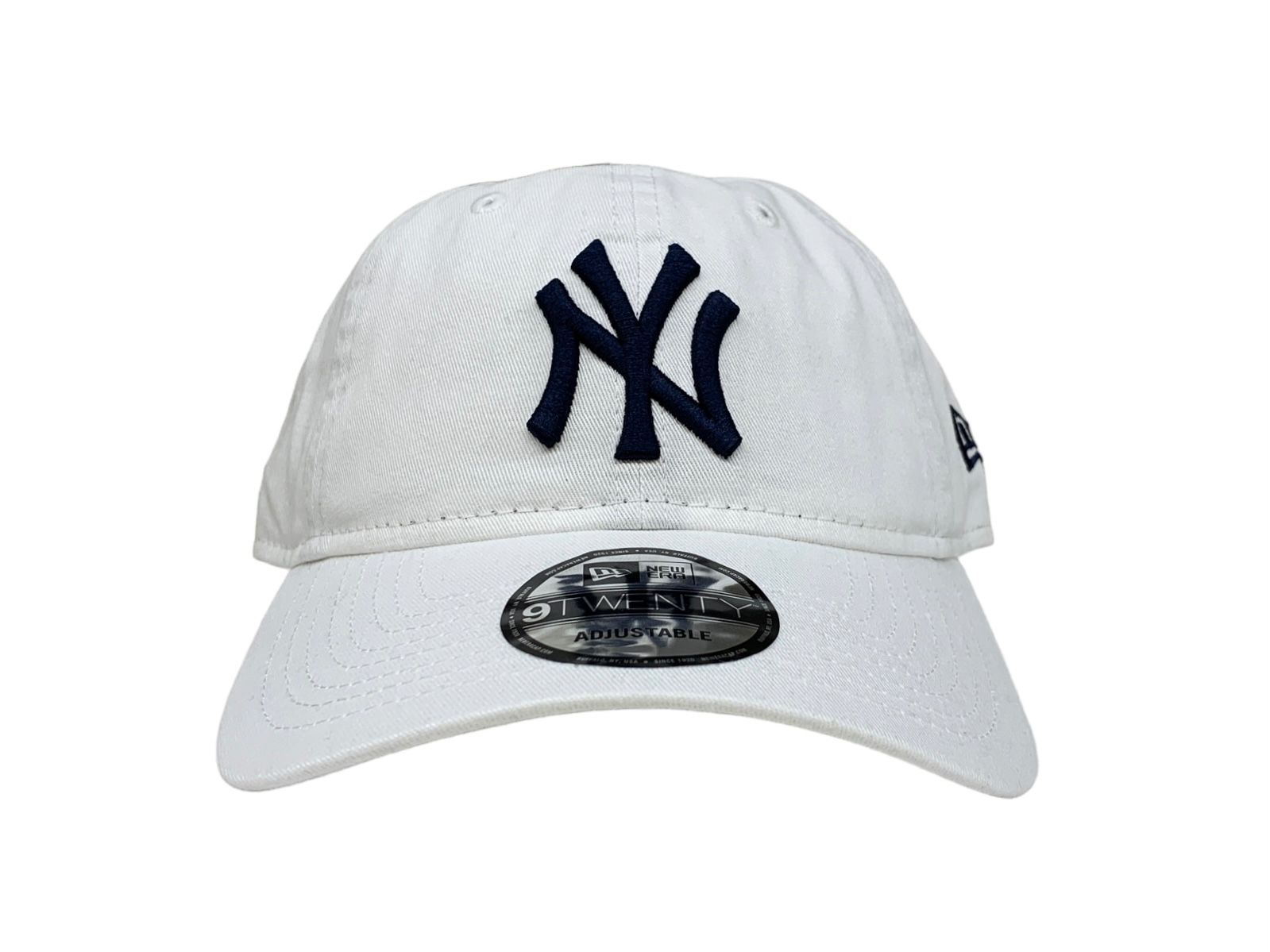 NEWERA (ニューエラ) MLB CORE CLASSIC CAP NEW YORK YANKEES ニューヨーク・ヤンキース 60235299 F ホワイト×ネイビー ウィメンズ/025