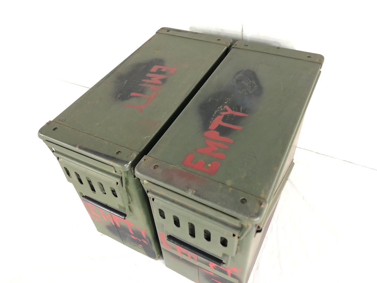 ☆【米軍放出品】ミリタリー アンモボックス アンモ缶 アーモ缶