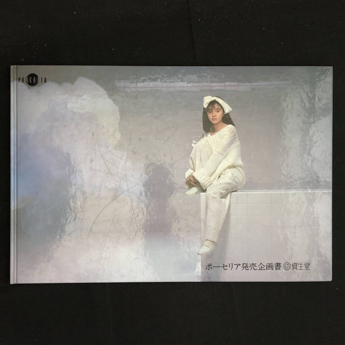 薬師丸ひろ子　レトロ　希少品　資生堂　ポーセリア　販売企画書　非売品　冊子 薬師丸ひろ子 レトロ 希少品 資生堂 ポーセリア 販売企画書