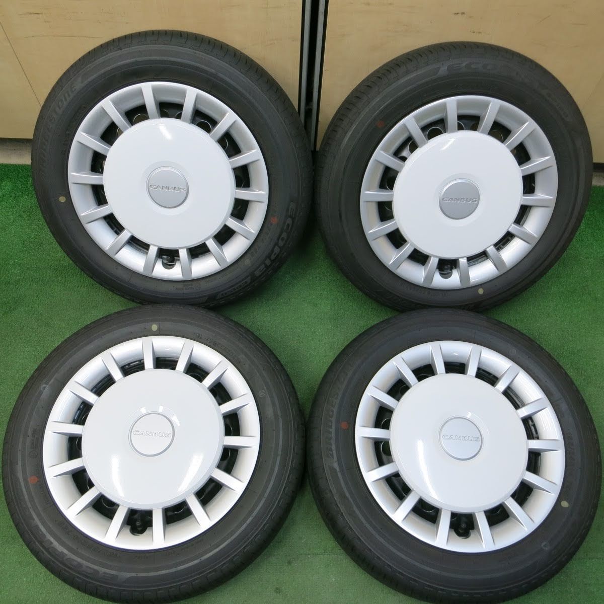 新車時取り外し品！  ブリズトン　エコピア　155/65R14 新車時取り外し品！ ブリズトン エコピア 155/65R14（ダイハツ