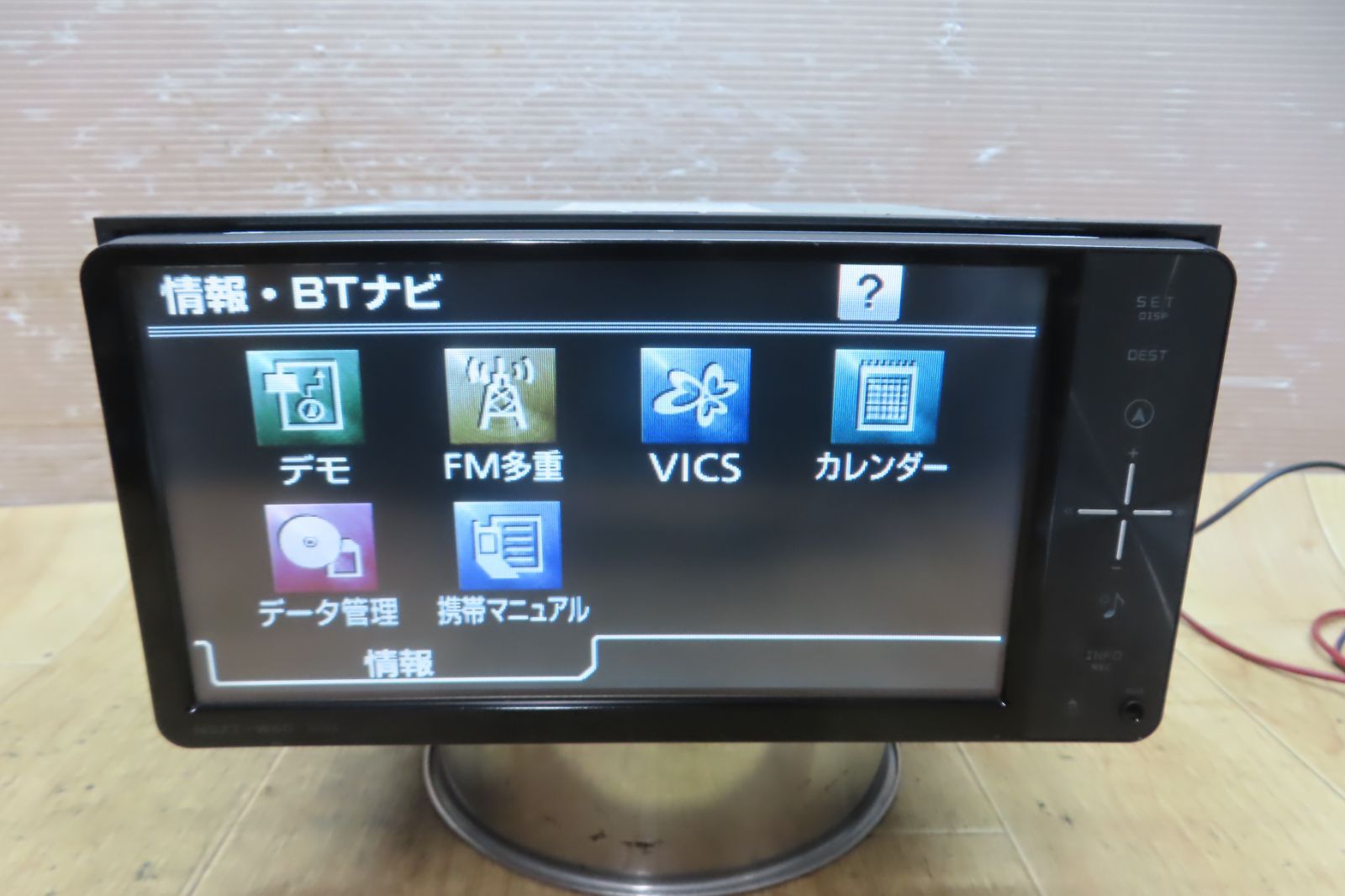 車 動作保証付☆F4201/トヨタ純正 NSZT-W60 メモリーナビ 地図2010年 地
