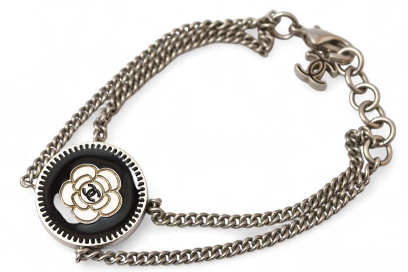 シャネル バングル/チェーンブレスレット CHANEL CC/ココ/カメリア