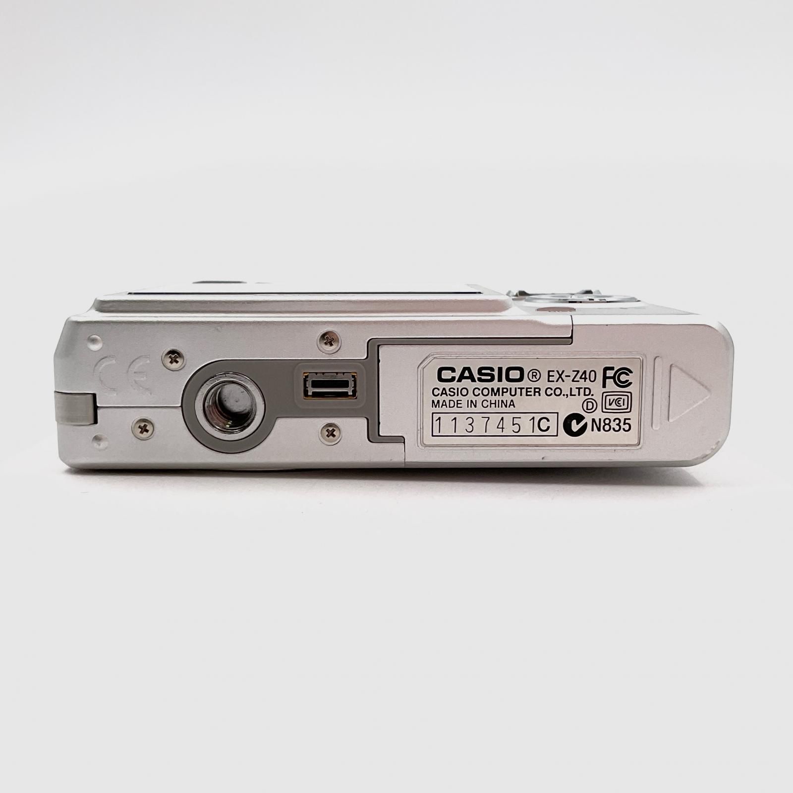 最速発送】CASIO コンパクトデジタルカメラ EX-Z40【難有】 【公式通販】
