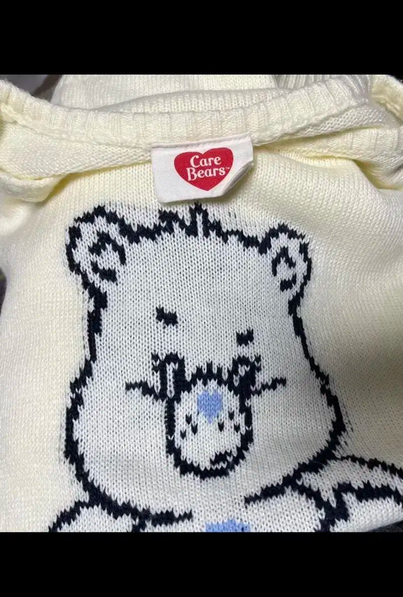 ケアベアニット バーバリー スカート セット