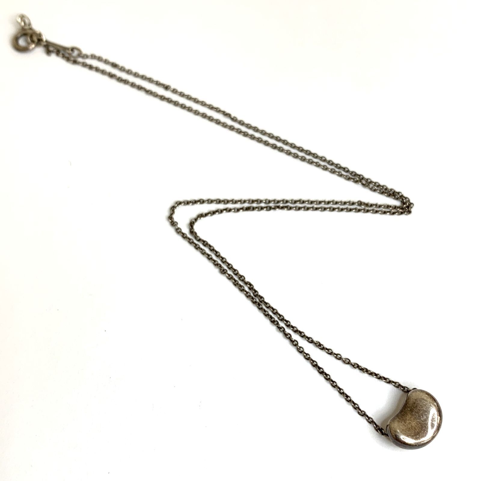 中古品】TIFFANY＆Co. ビーンズ シルバー ネックレス