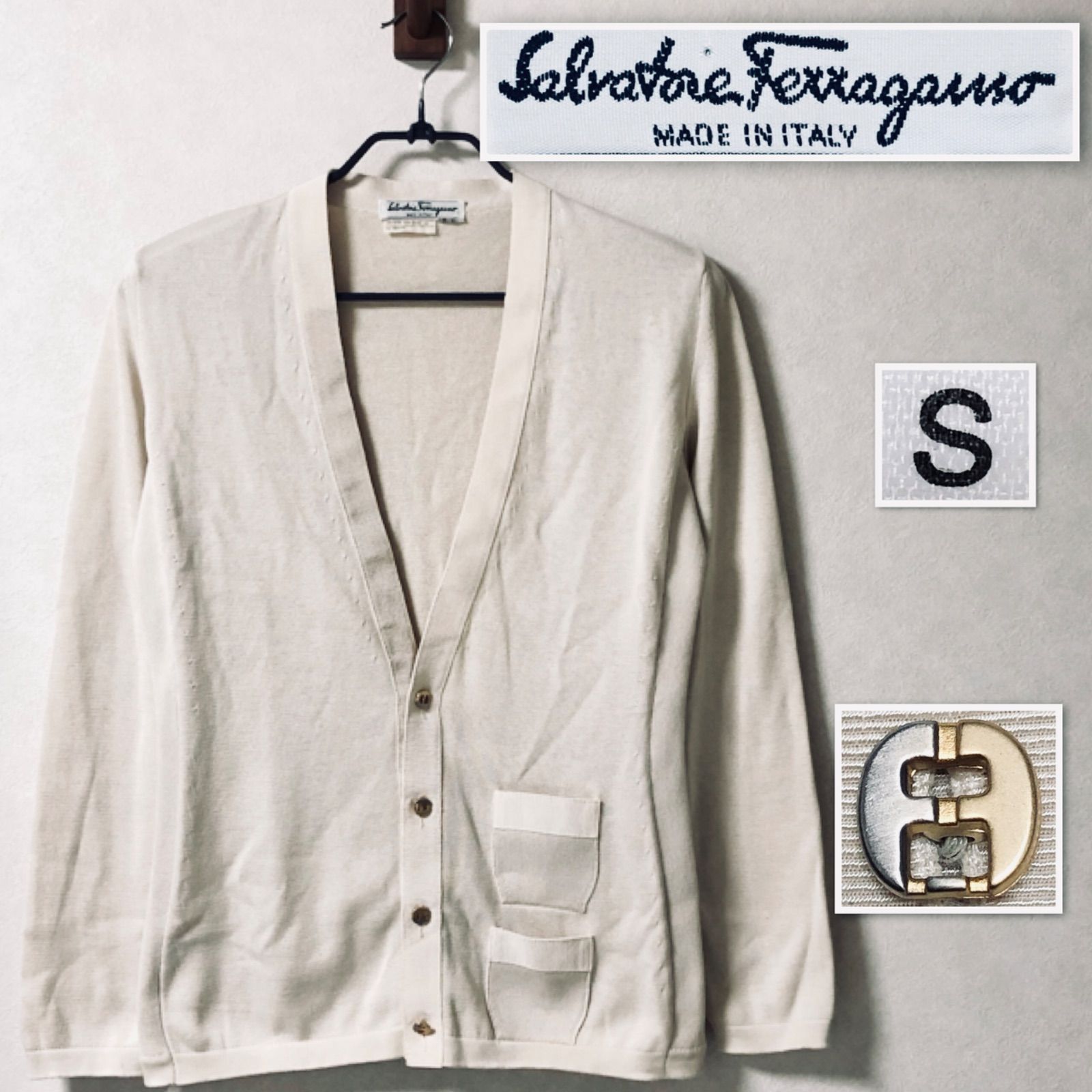 Salvatore Ferragamo カーディガン XS サルヴァトーレ フェラガモ Salvatore Ferragamo 218964 774620