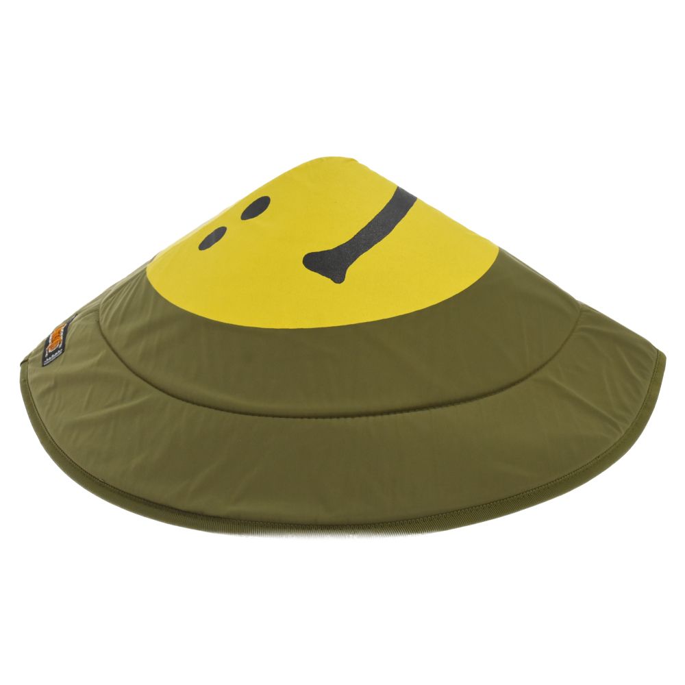 kapital 20ss チルバハット スマイル カーキ ナイロンハットHat/Cap