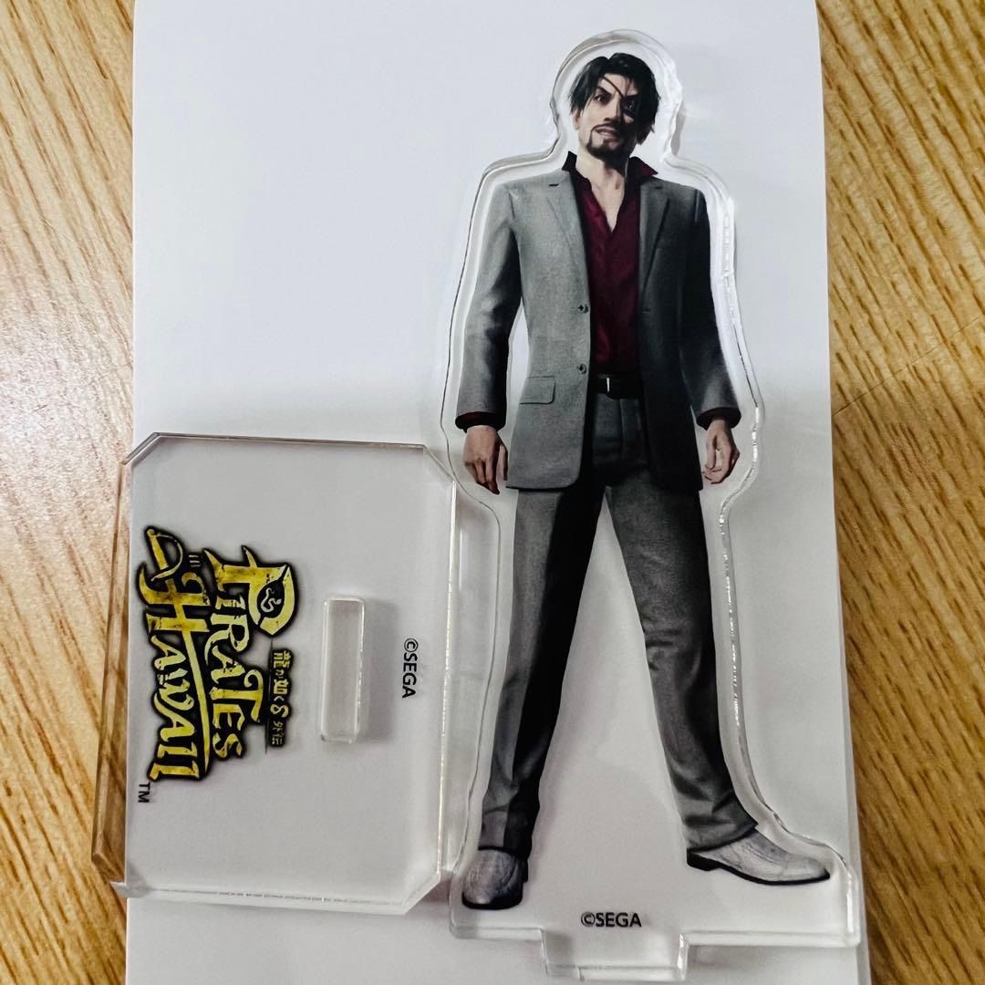 龍が如く8外伝 アクスタ＆缶バッジ コレクションB 桐生一馬 真島