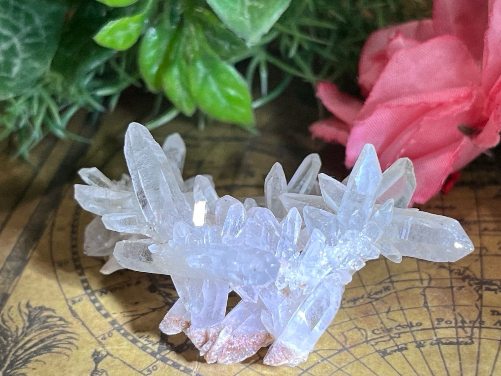 ヒマラヤ　マニカラン産　クリスタル　水晶  原石　クラスター　ダブルポイント マニカラン ヒマラヤ水晶 両剣水晶（ダブルポイント） 原石