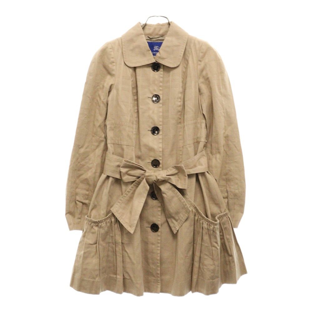 BURBERRY ブルーレーベルベージュ ショートトレンチコート