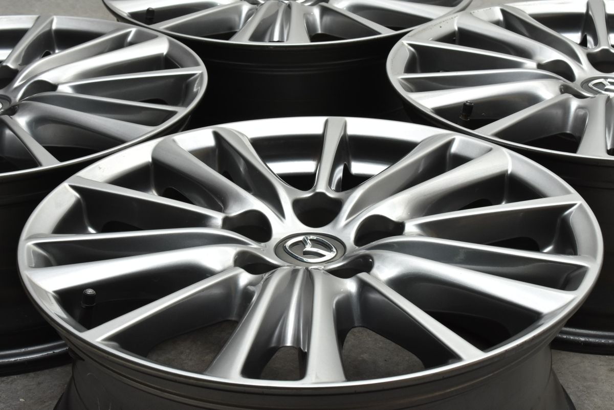 送料無料】マツダ CX-5 純正 17in 7J +45 4本セット CX-8 MAZDA3 