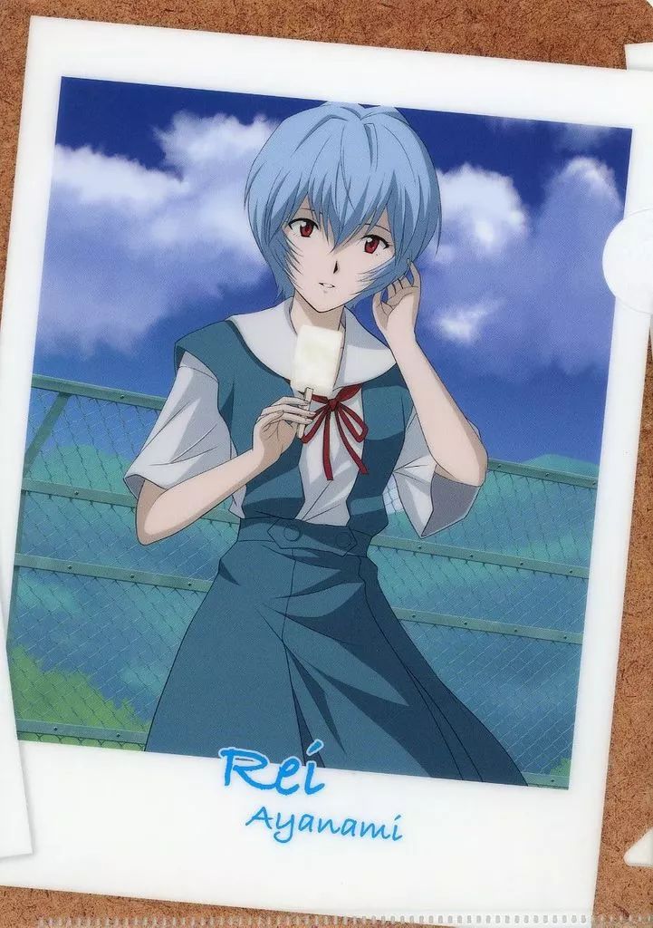 中古】クリアファイル 綾波レイ A5クリアファイル 「エヴァンゲリオン